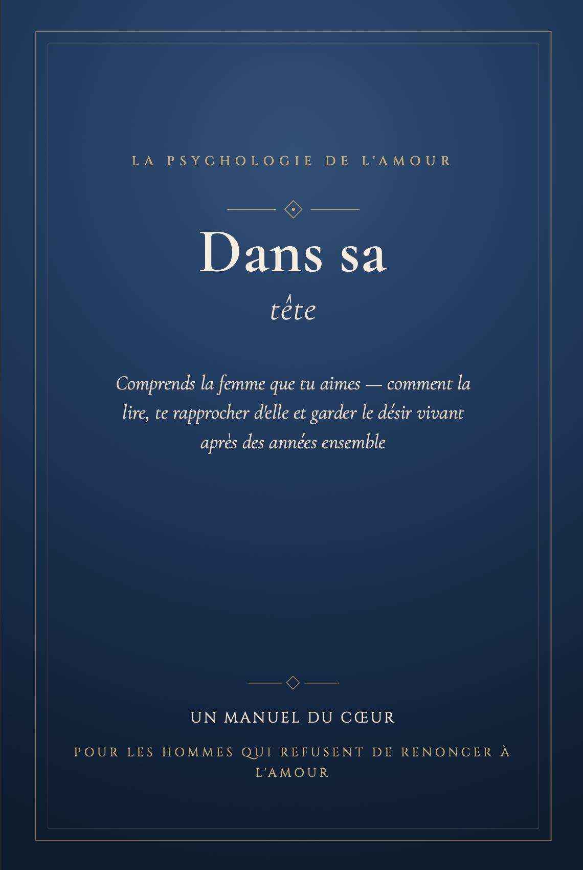 Dans sa tête — édition pour les hommes